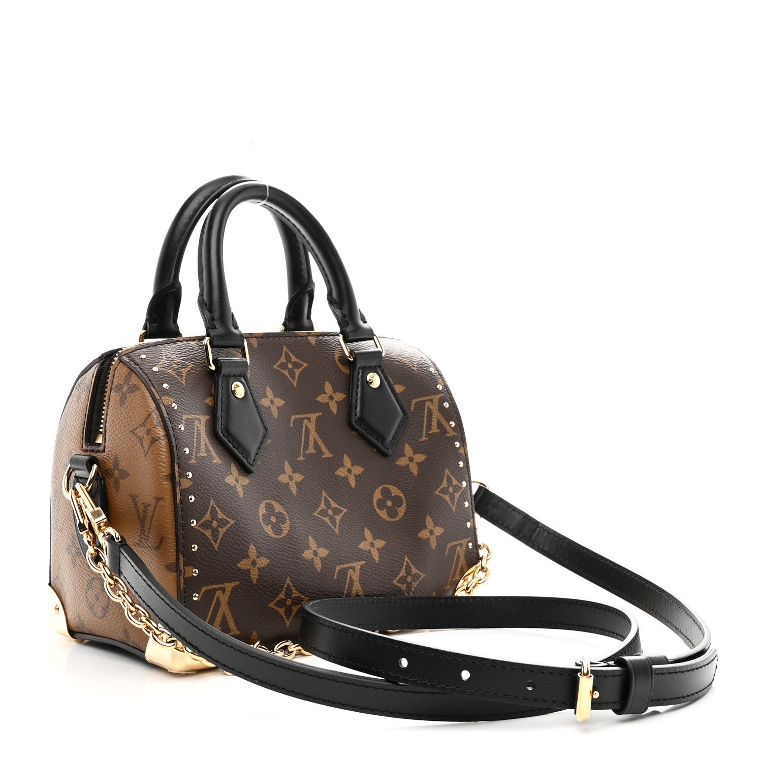Reverse Monogram Speedy Trunk 20