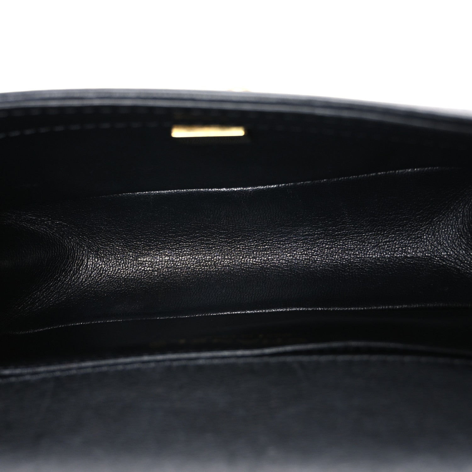 Lambskin Quilted Small Top Handle Boy Flap Black