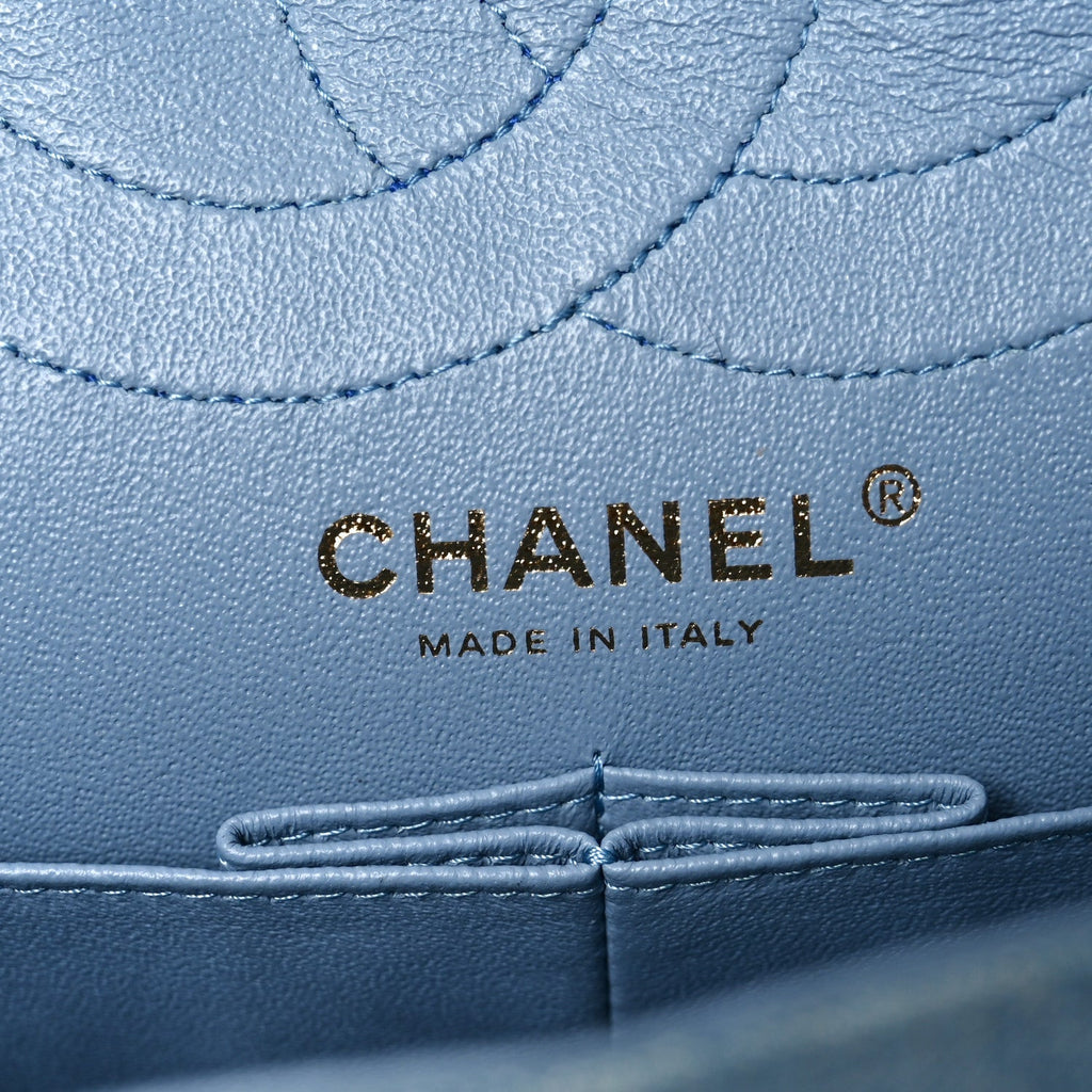 Denim Quilted 2.55 Reissue 226 Flap Light Blue