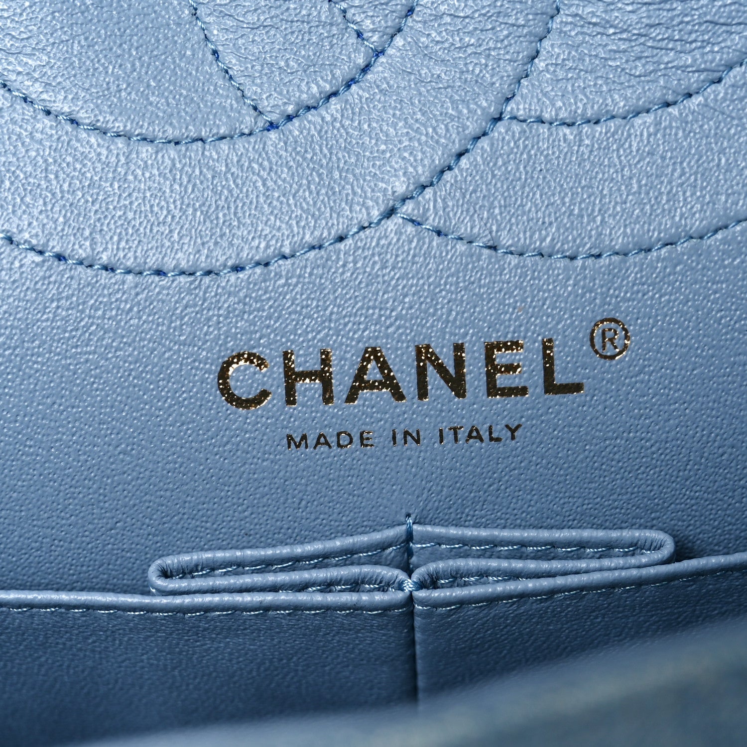 Denim Quilted 2.55 Reissue 226 Flap Light Blue
