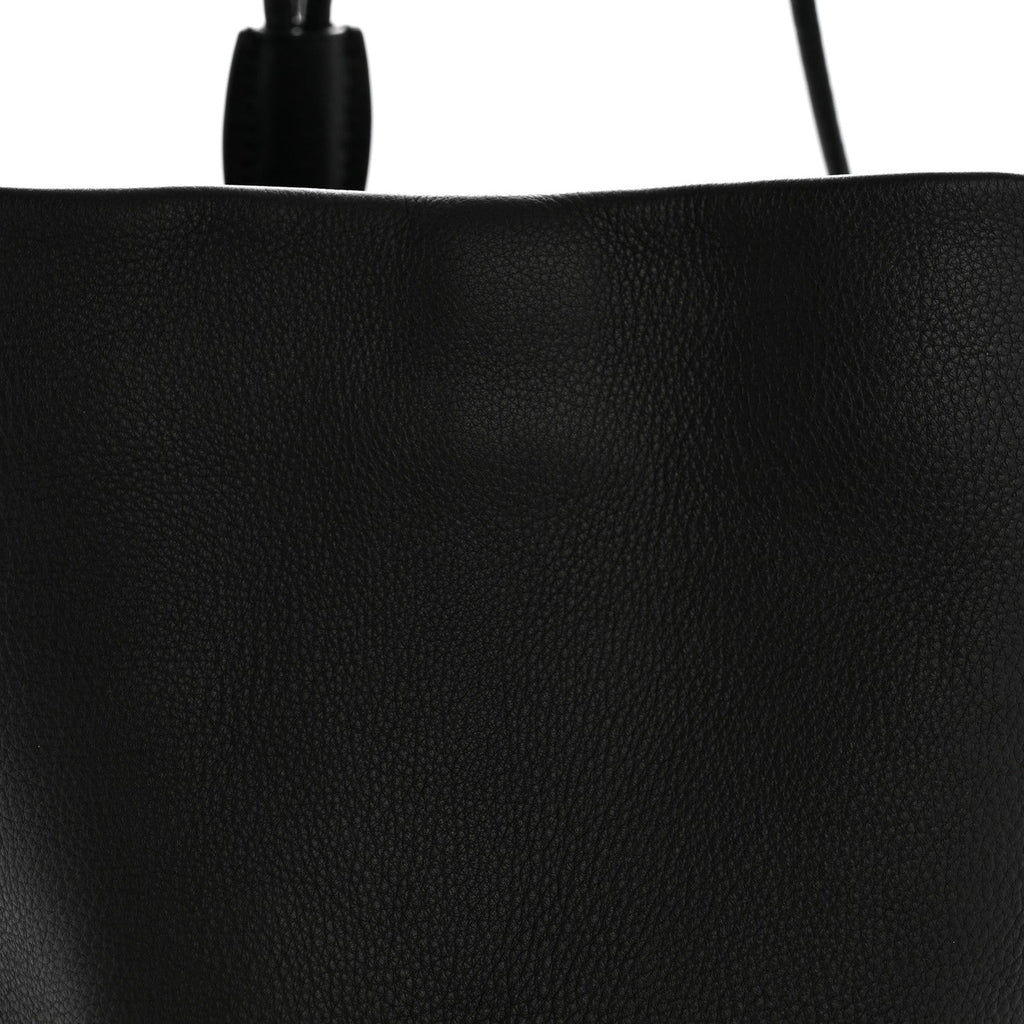 Grained Calfskin Joe Backpack Black
