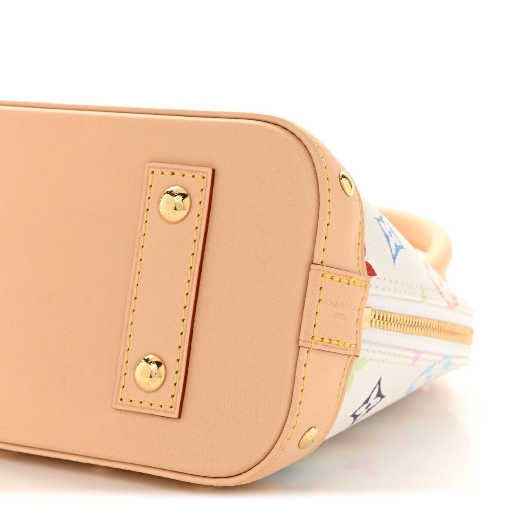 LV x TM Monogram Multicolor Alma BB White