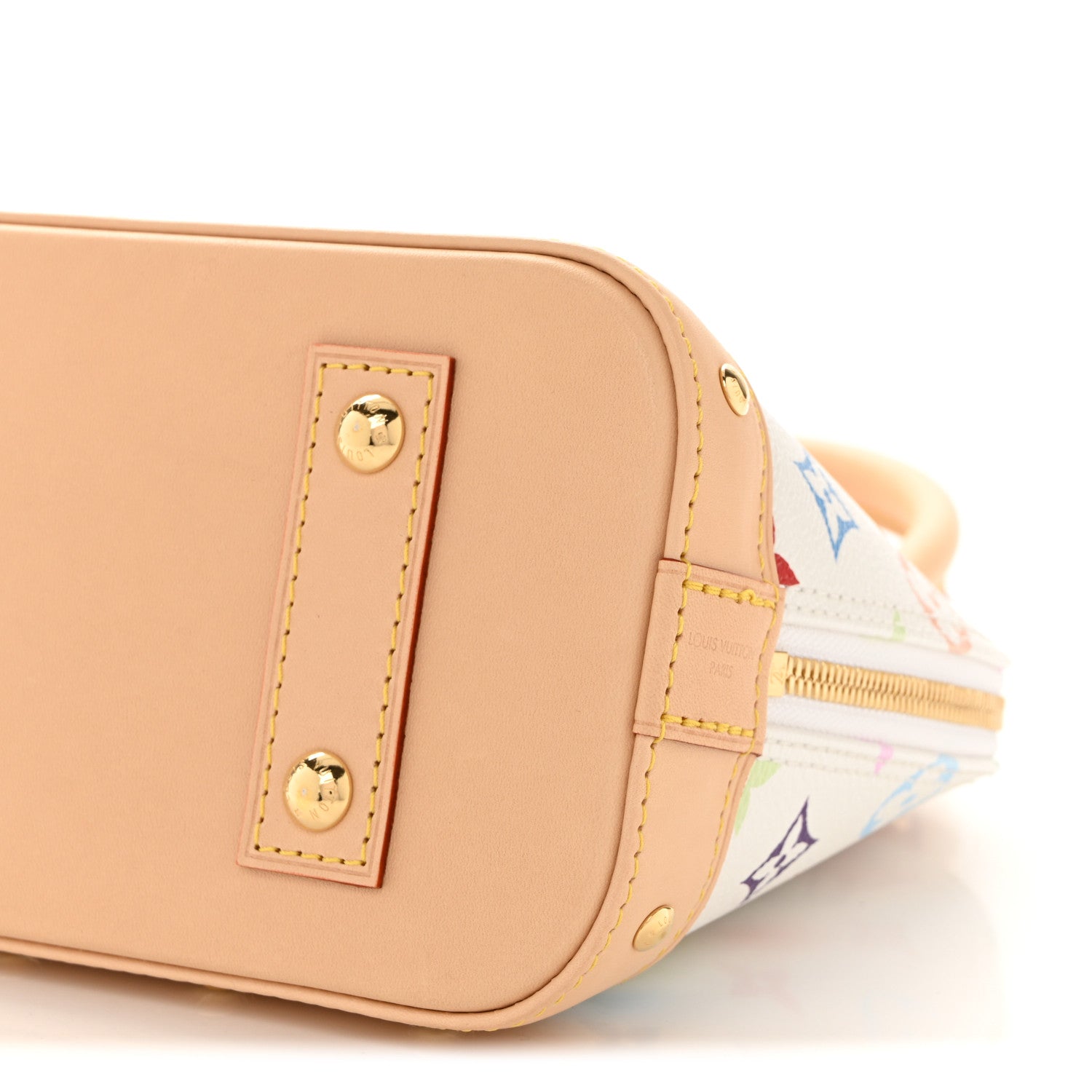 LV x TM Monogram Multicolor Alma BB White