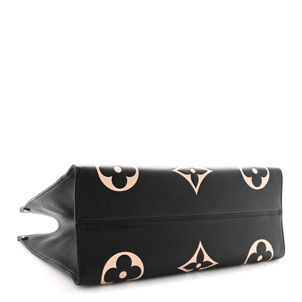 Empreinte Monogram Giant Onthego GM Black Beige