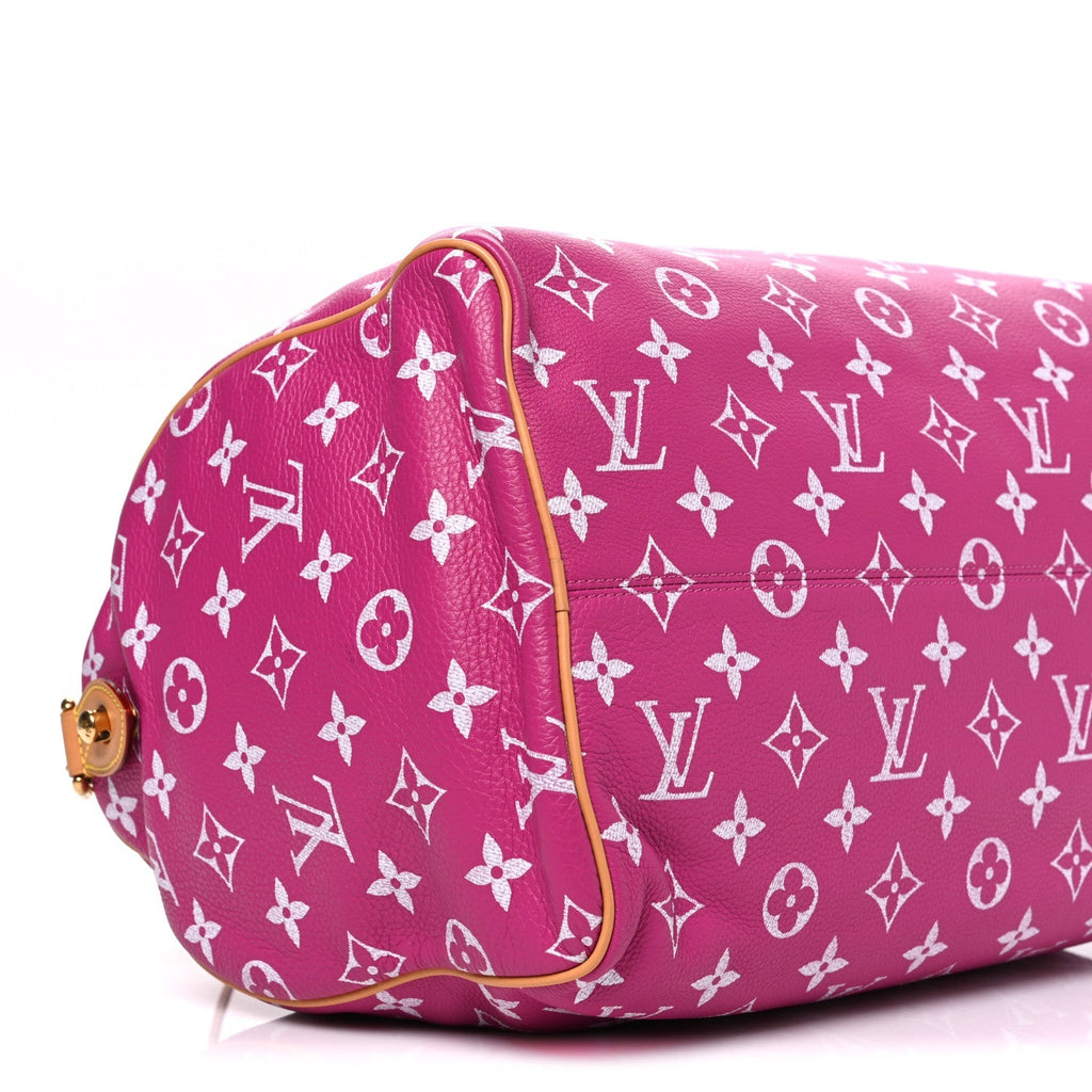 Calfskin Monogram Speedy P9 Bandouliere 40 Agate