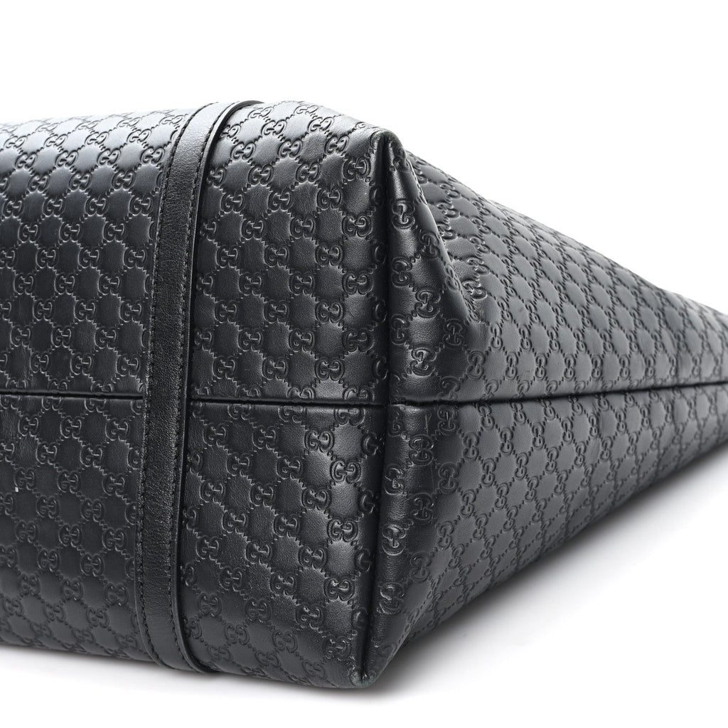 Microguccissima Medium Joy Tote Black