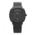 PVD Stainless Steel 38mm Grip Quartz Watch Black