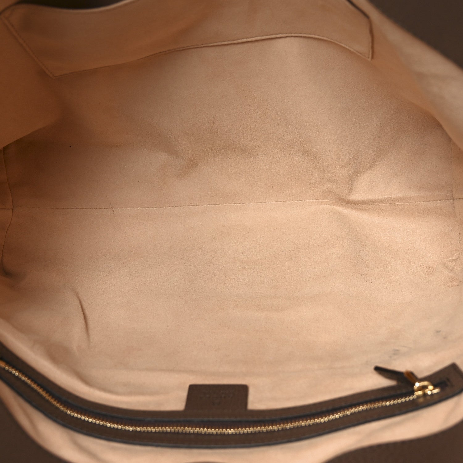 GG Supreme Monogram Medium Ophidia Shopping Tote Brown