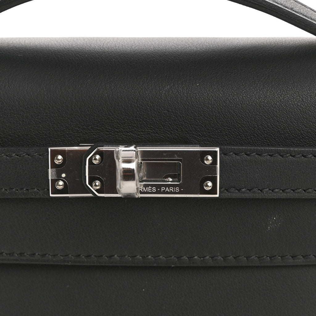 Swift Kelly Pochette Clutch Black