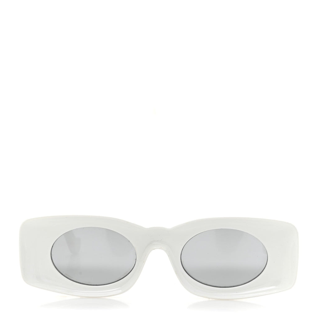 Acetate Sunglasses LW40033I White