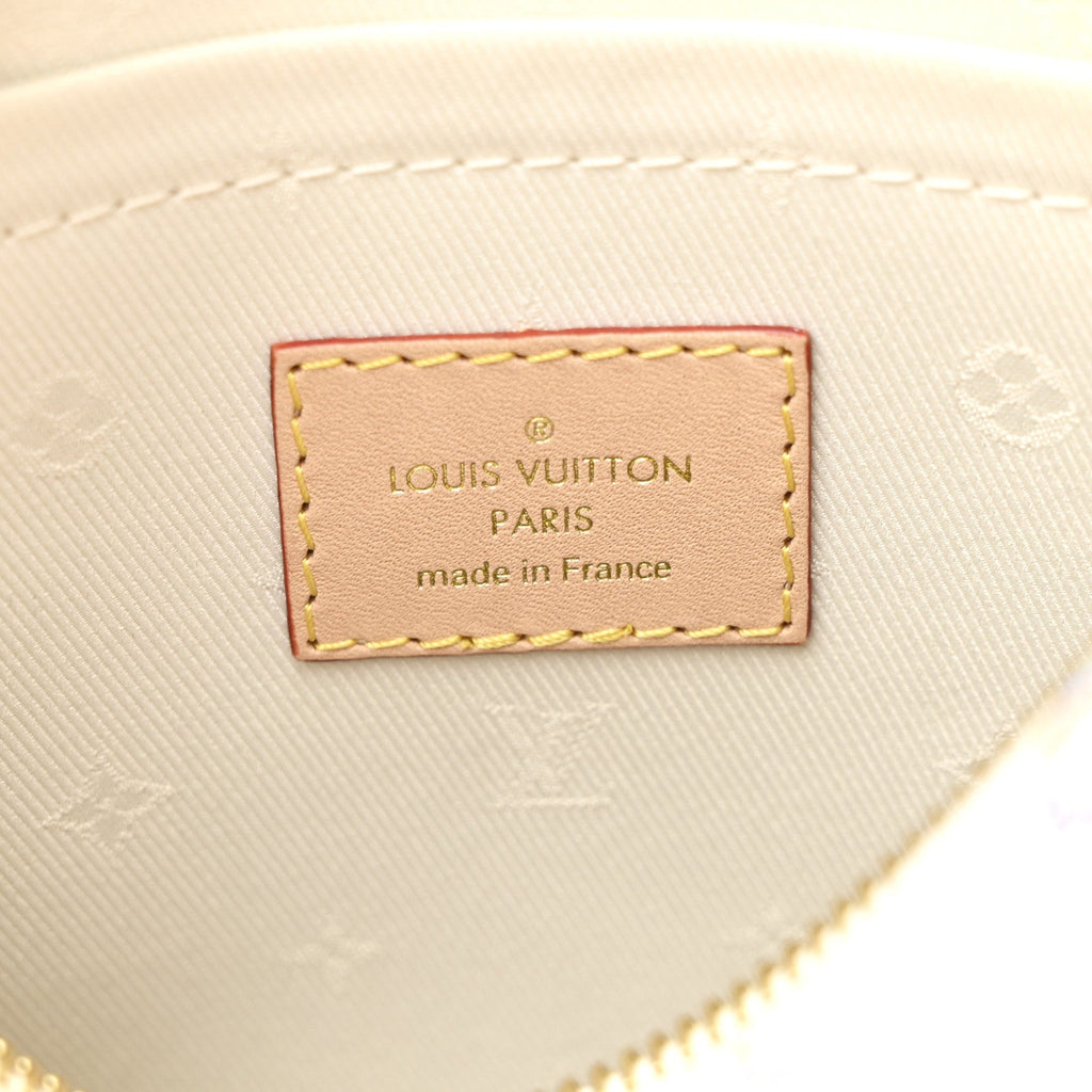 Monogram Jacquard Fabric Speedy Bandouliere 20 Multicolor Beige