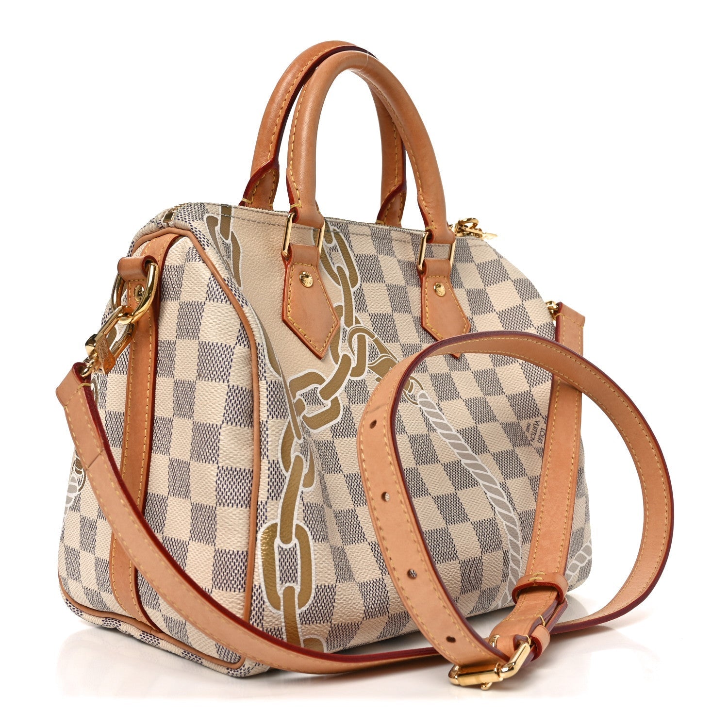 Damier Azur Nautical Speedy Bandouliere 25