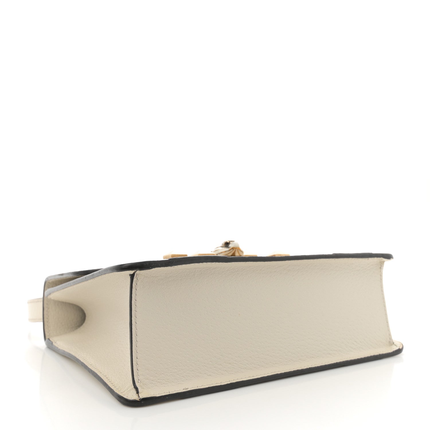 Nappa Elaphe GG Supreme Monogram Medium Osiride Shoulder Bag Mystic White Roccia Beige Ebony