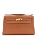Swift Kelly Pochette Clutch Gold