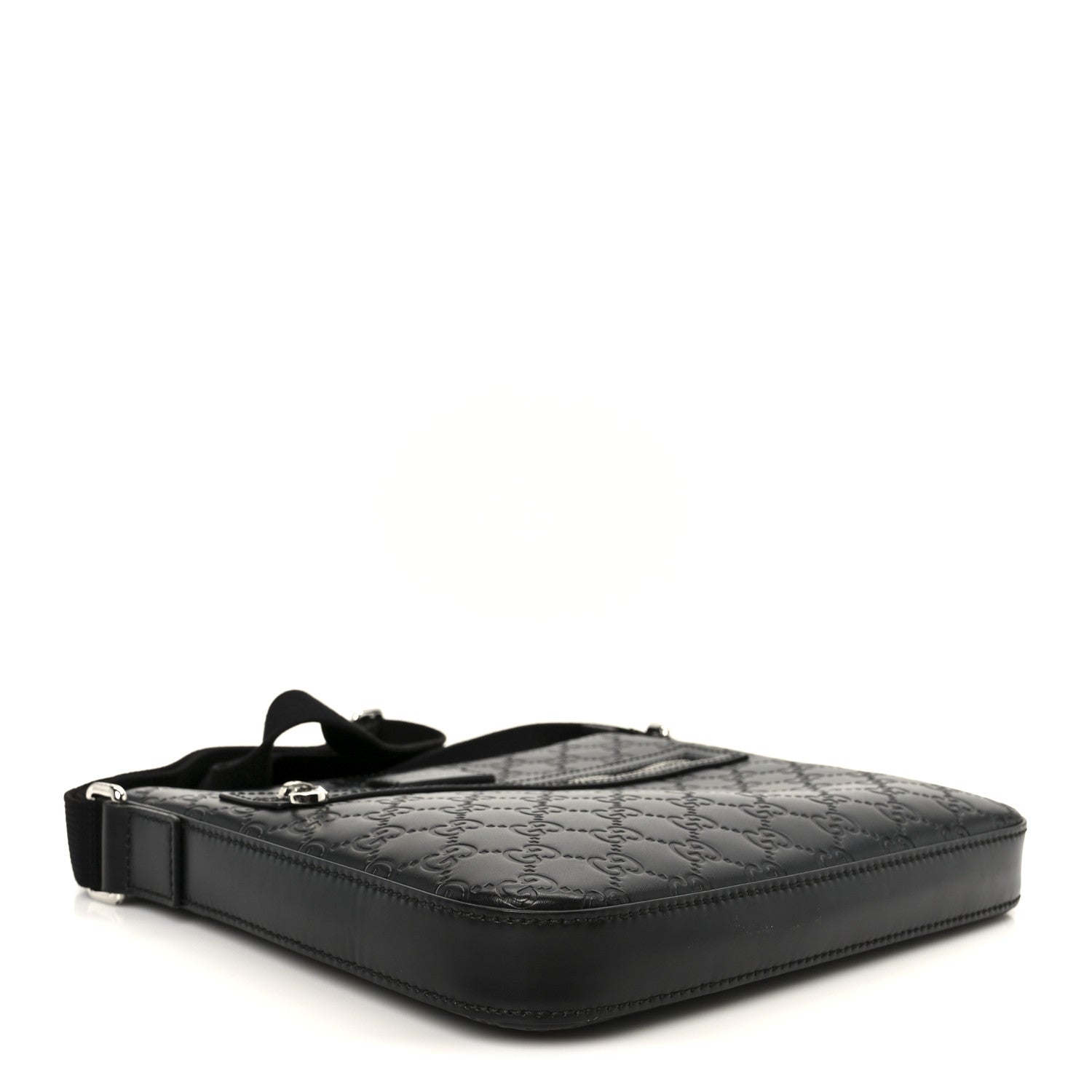 Guccissima Signature Small Messenger Bag Black