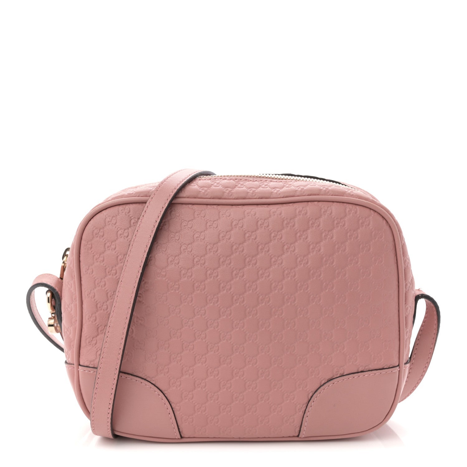 Soft Microguccissima Mini Bree Messenger Bag Soft Pink