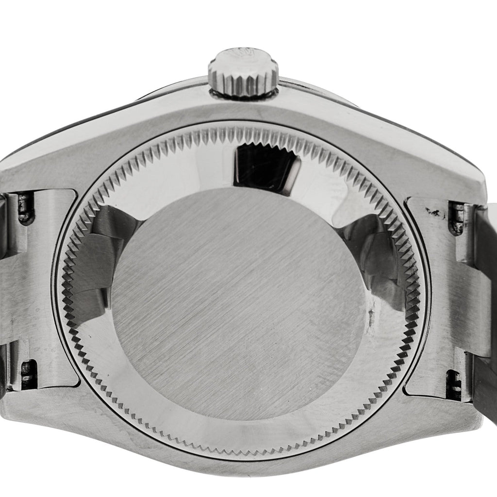 Stainless Steel 31mm Oyster Perpetual Watch Black 177200