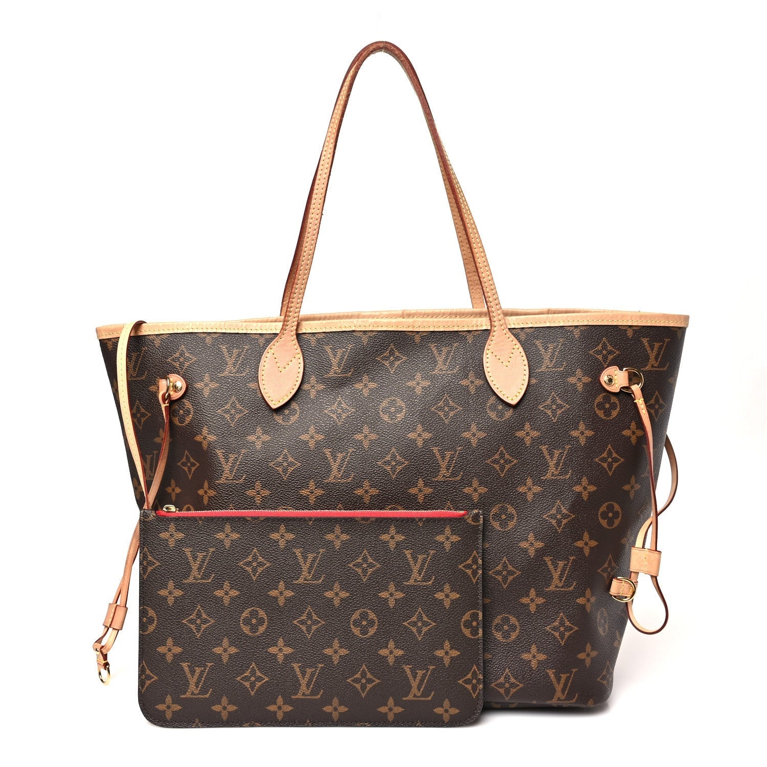 Monogram Neo Neverfull MM Cherry