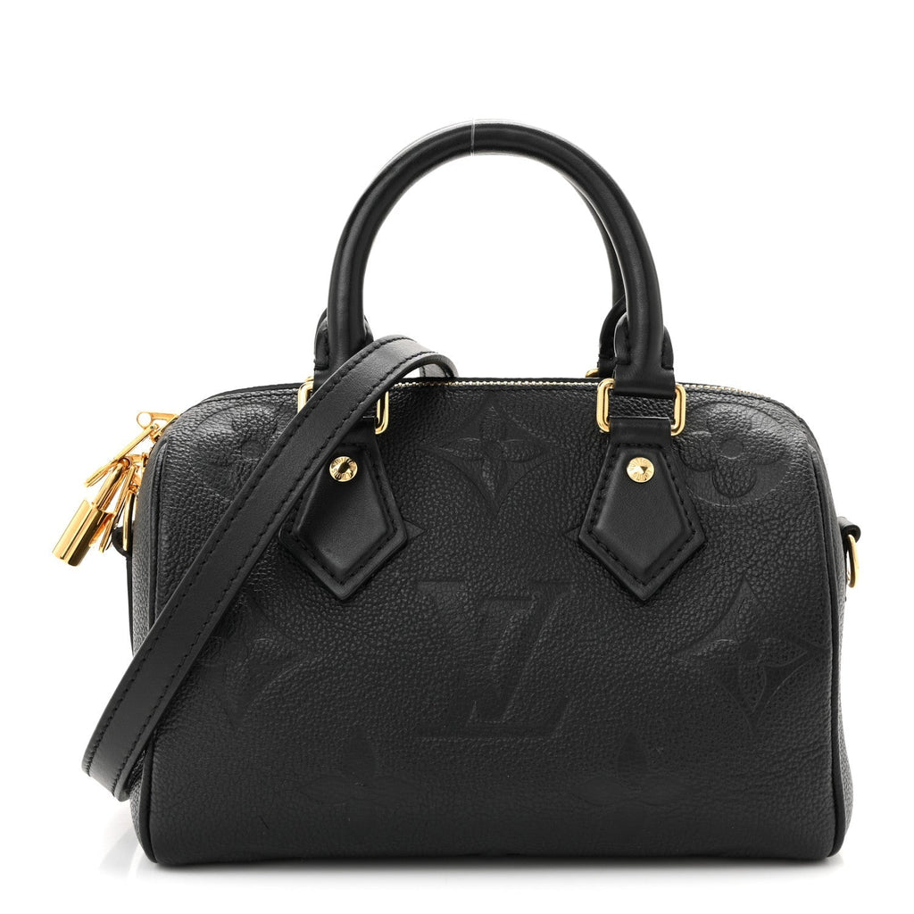 Empreinte Monogram Giant Speedy Bandouliere 20 Black