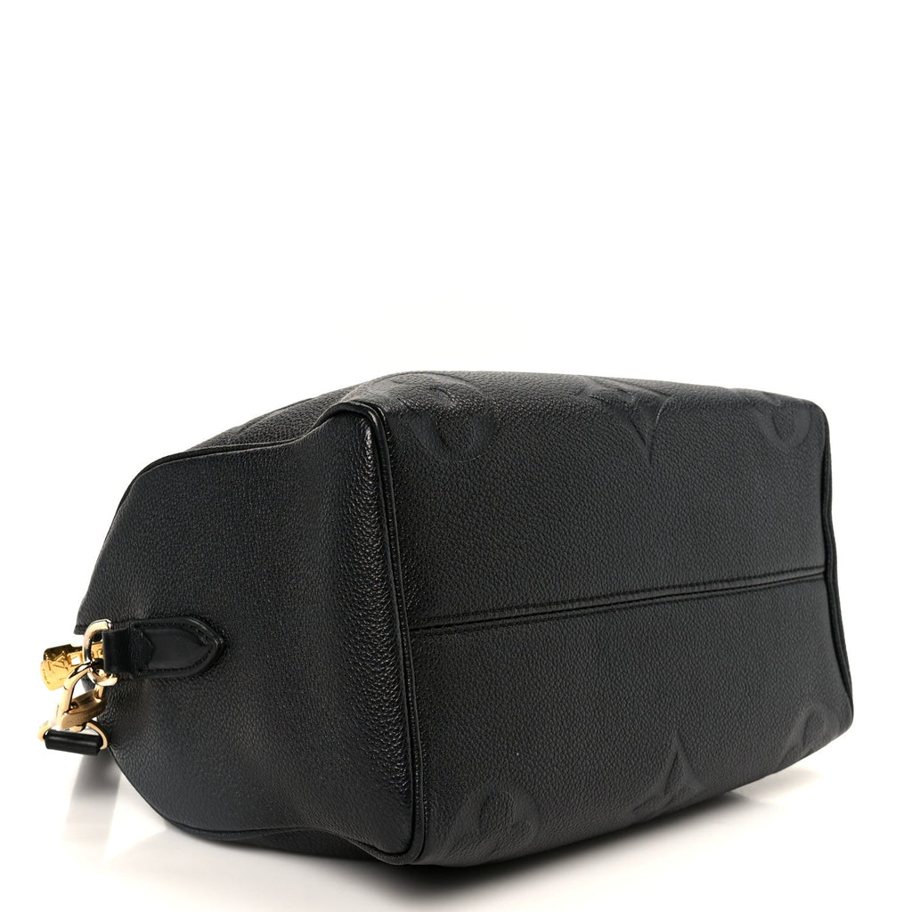 Empreinte Monogram Giant Speedy Bandouliere 25 Black