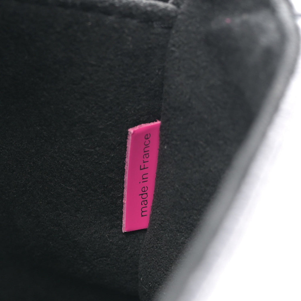LV x YK Empreinte Monogram Giant Pochette Metis Black Fuchsia