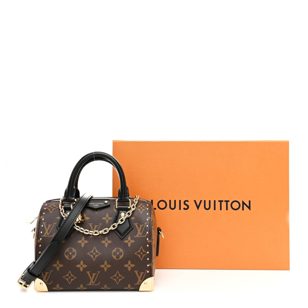 Reverse Monogram Speedy Trunk 20