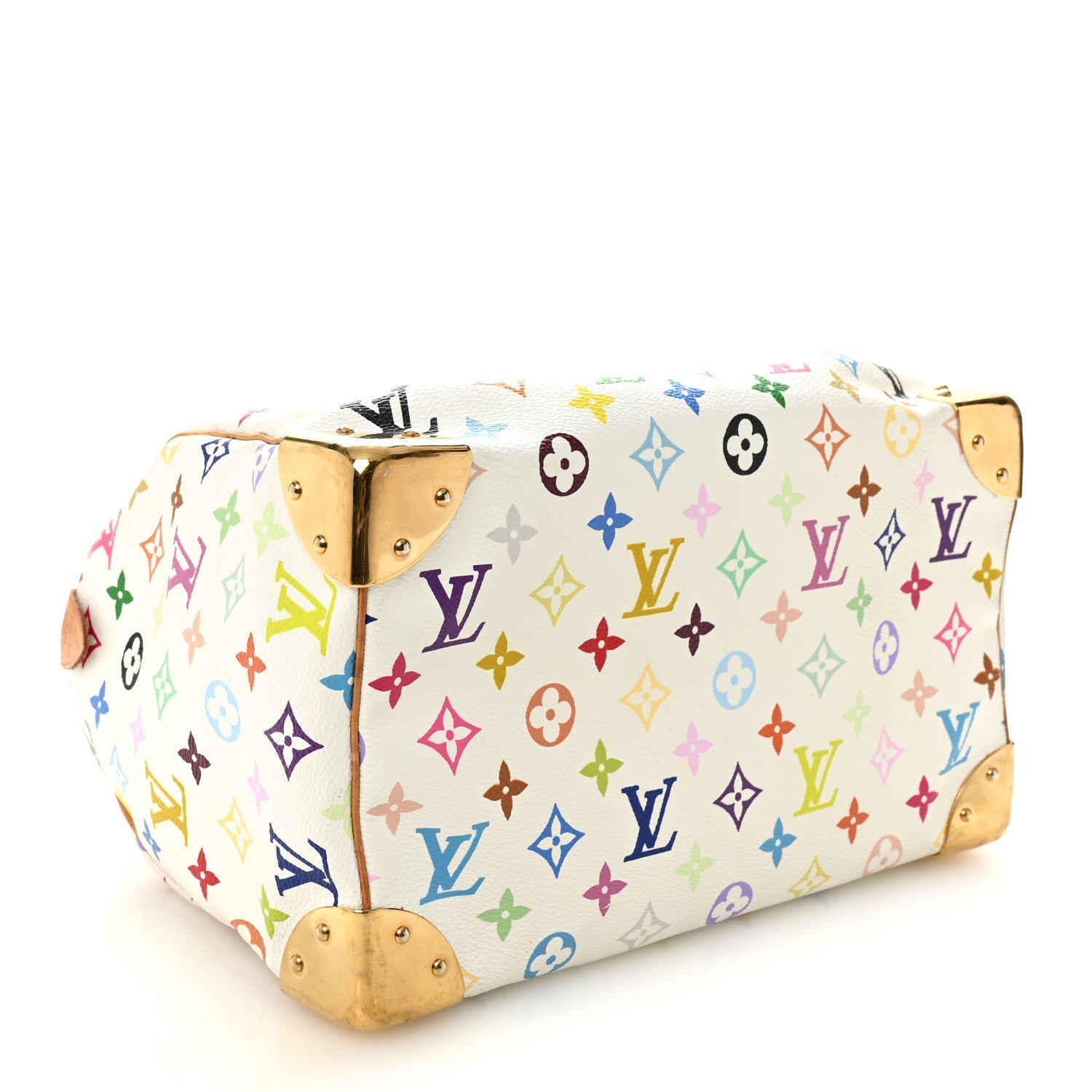 Monogram Multicolor Speedy 30 White