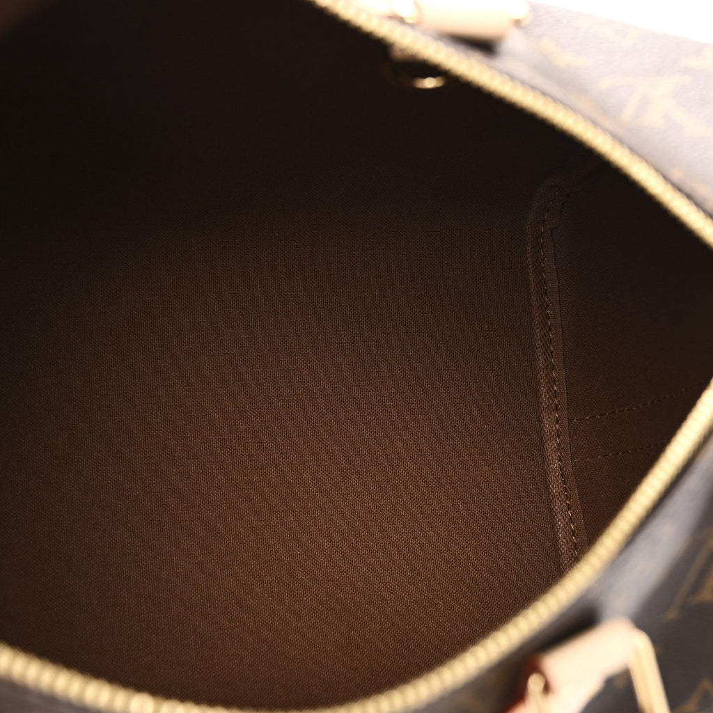 Mon Monogram Speedy Bandouliere 30 Indigo Blue Khaki