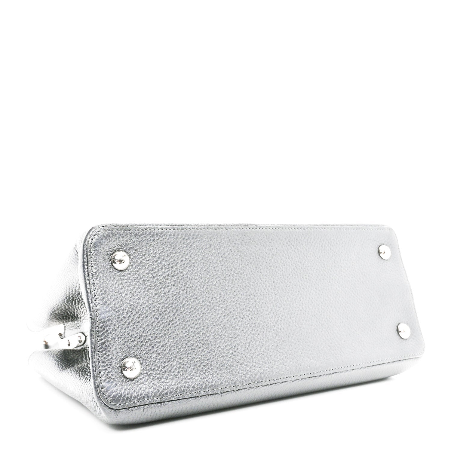 Taurillon Capucines MM Platino