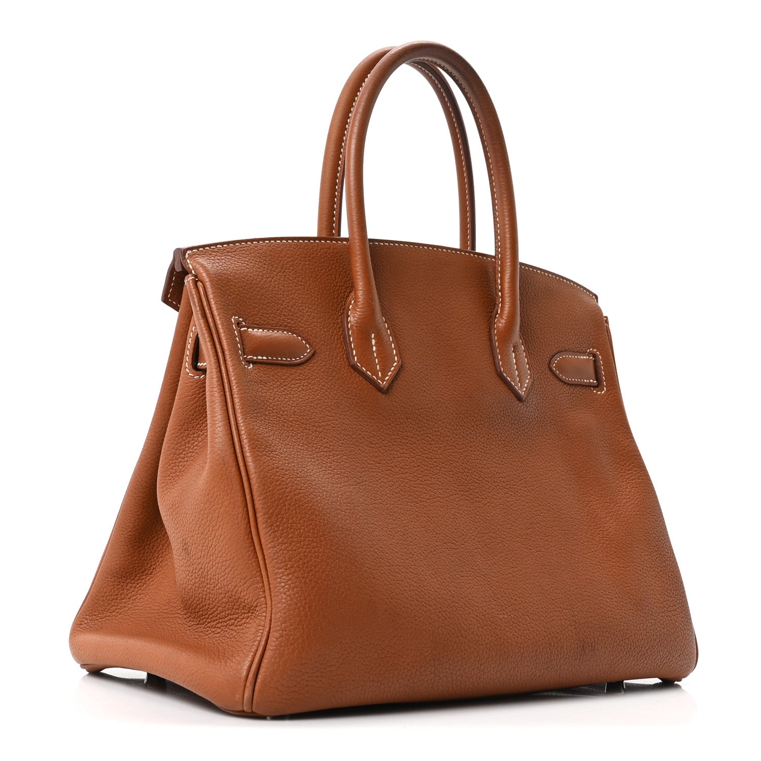 Natural Barenia Faubourg Birkin 30 Fauve