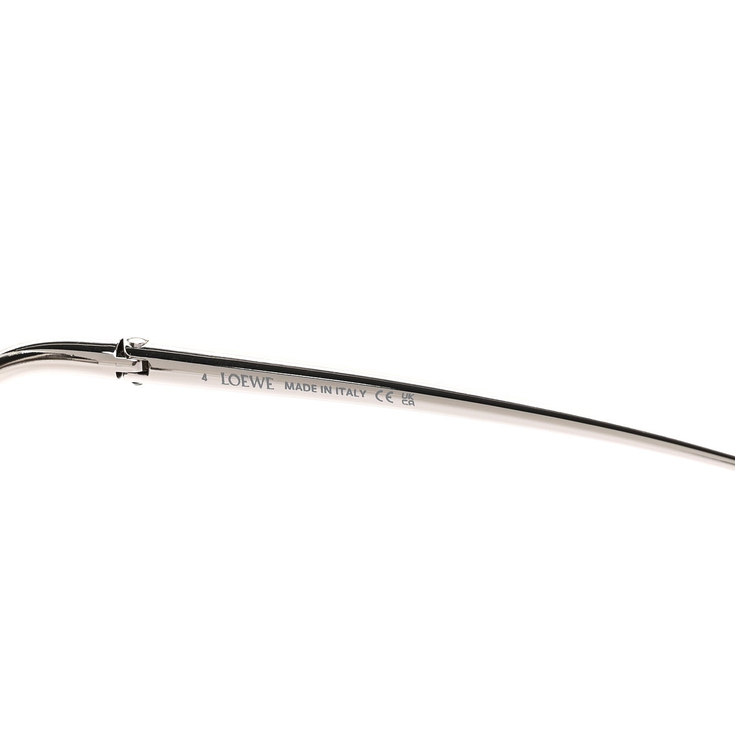 Metal Hillock Aviator Oversized Sunglasses LW40180U Silver