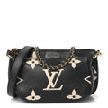 Empreinte Monogram Giant Multi Pochette Accessories Black Beige
