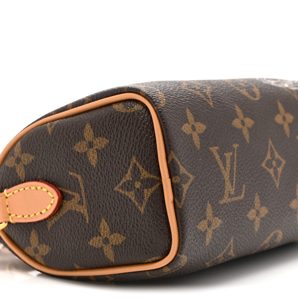 Monogram Vivienne Ice Skating Nano Speedy Bandouliere Pink