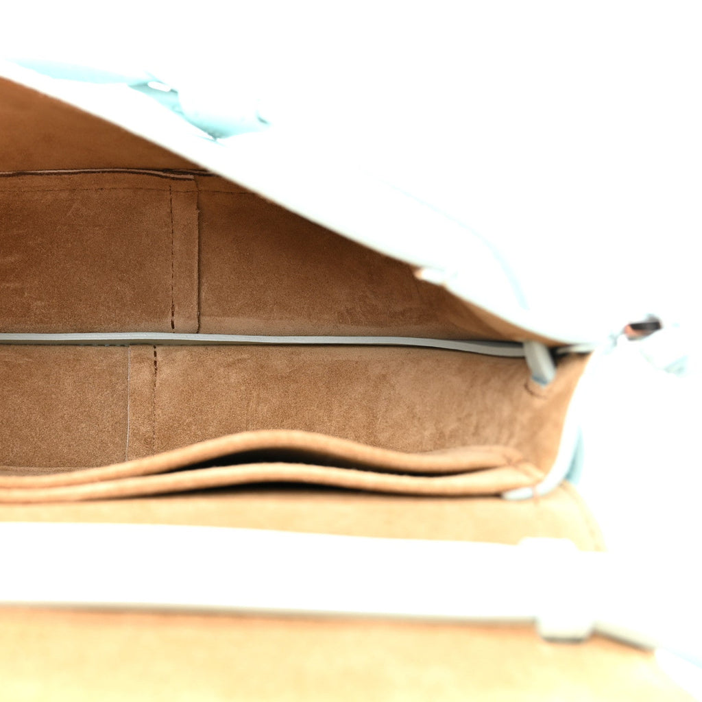 Calfskin Mini Gate Dual Bag Abyss Blue