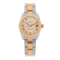 Stainless Steel 18K Everose 31mm Oyster Perpetual Datejust Watch Pink Roman 178241