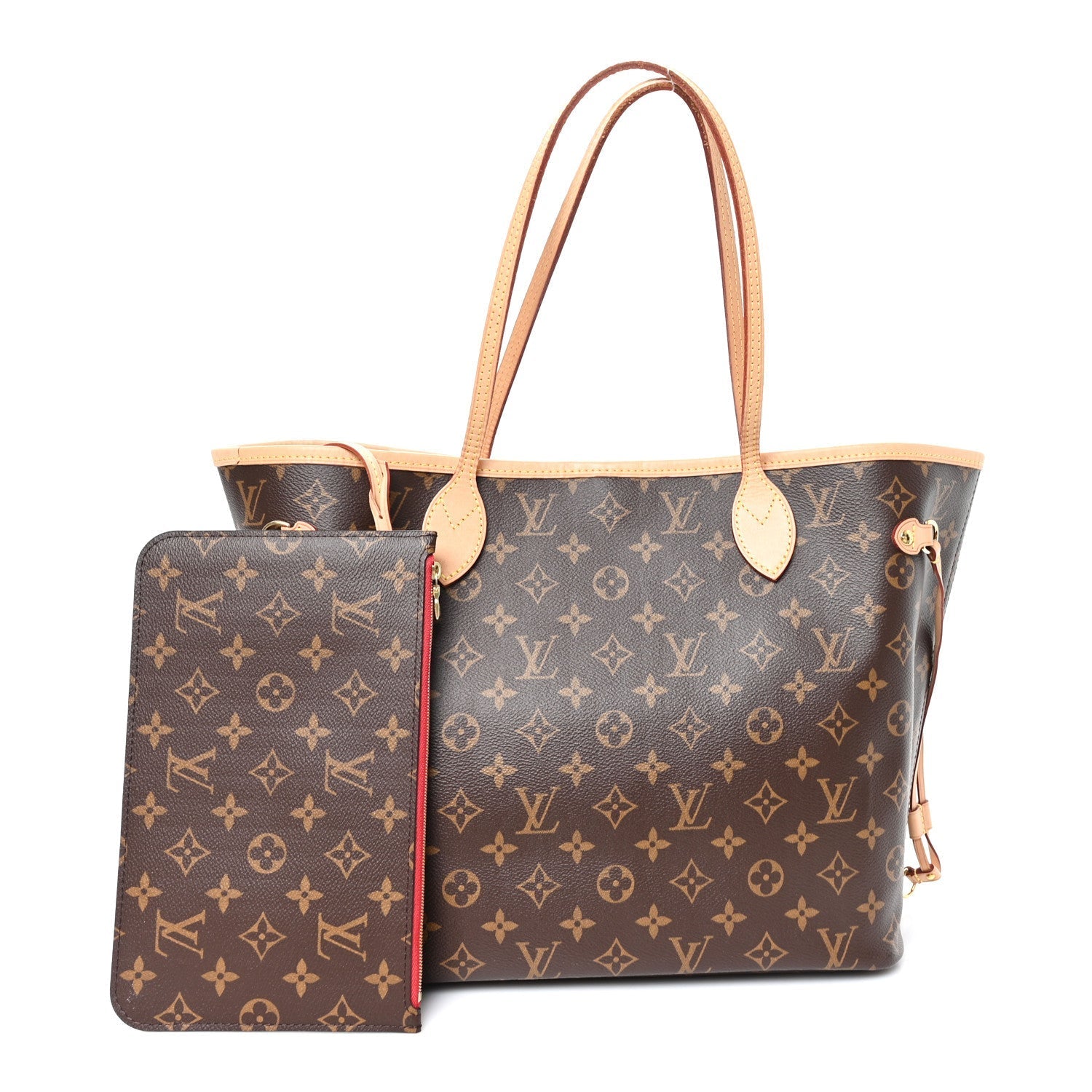 Monogram Neo Neverfull MM Cherry