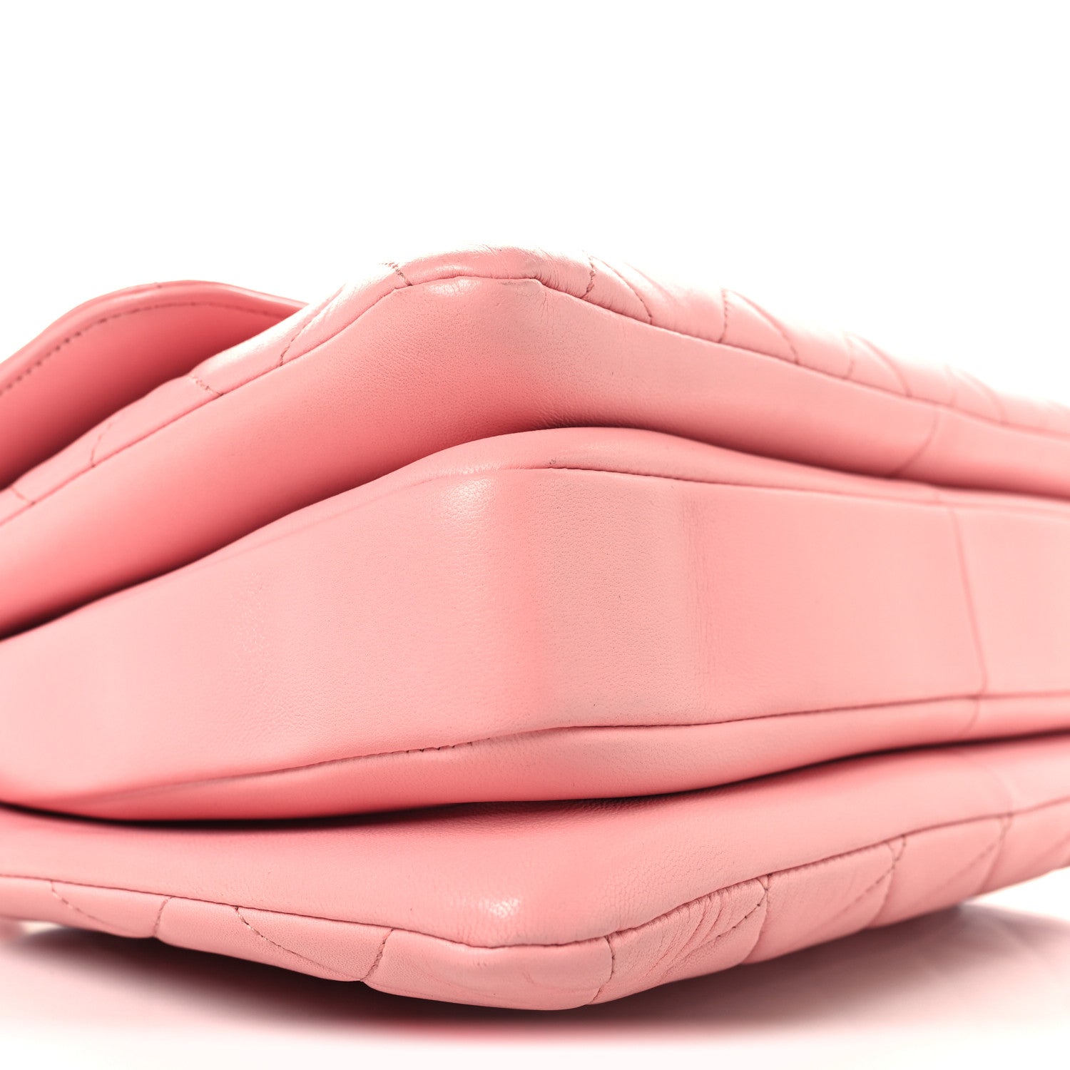 Lambskin Quilted Medium Trendy CC Flap Dual Handle Bag Pink