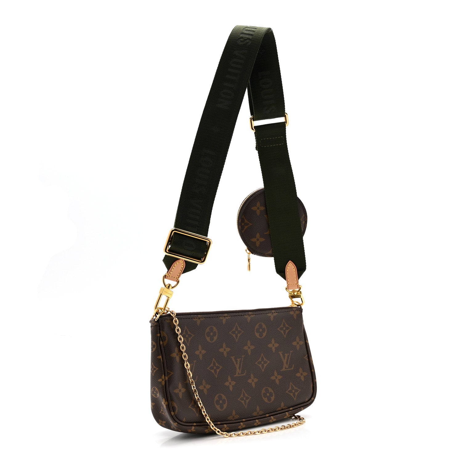 Monogram Multi Pochette Accessories Kaki
