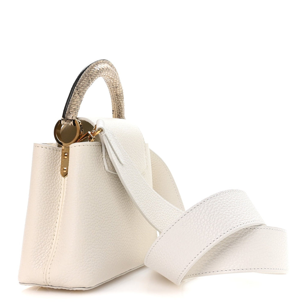 Taurillon Ayers Capucines Mini White Snow White