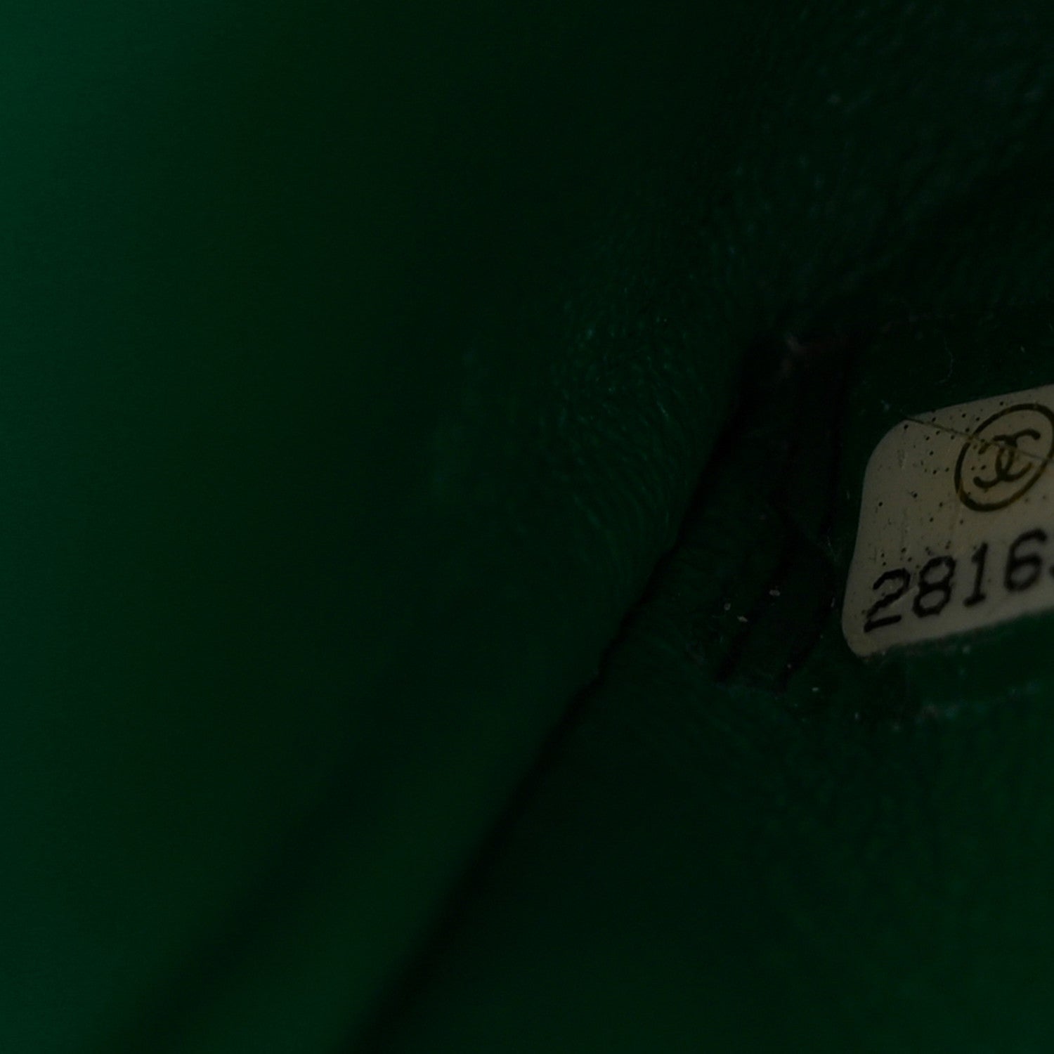 Aged Calfskin Quilted 2.55 Reissue Mini Flap Green