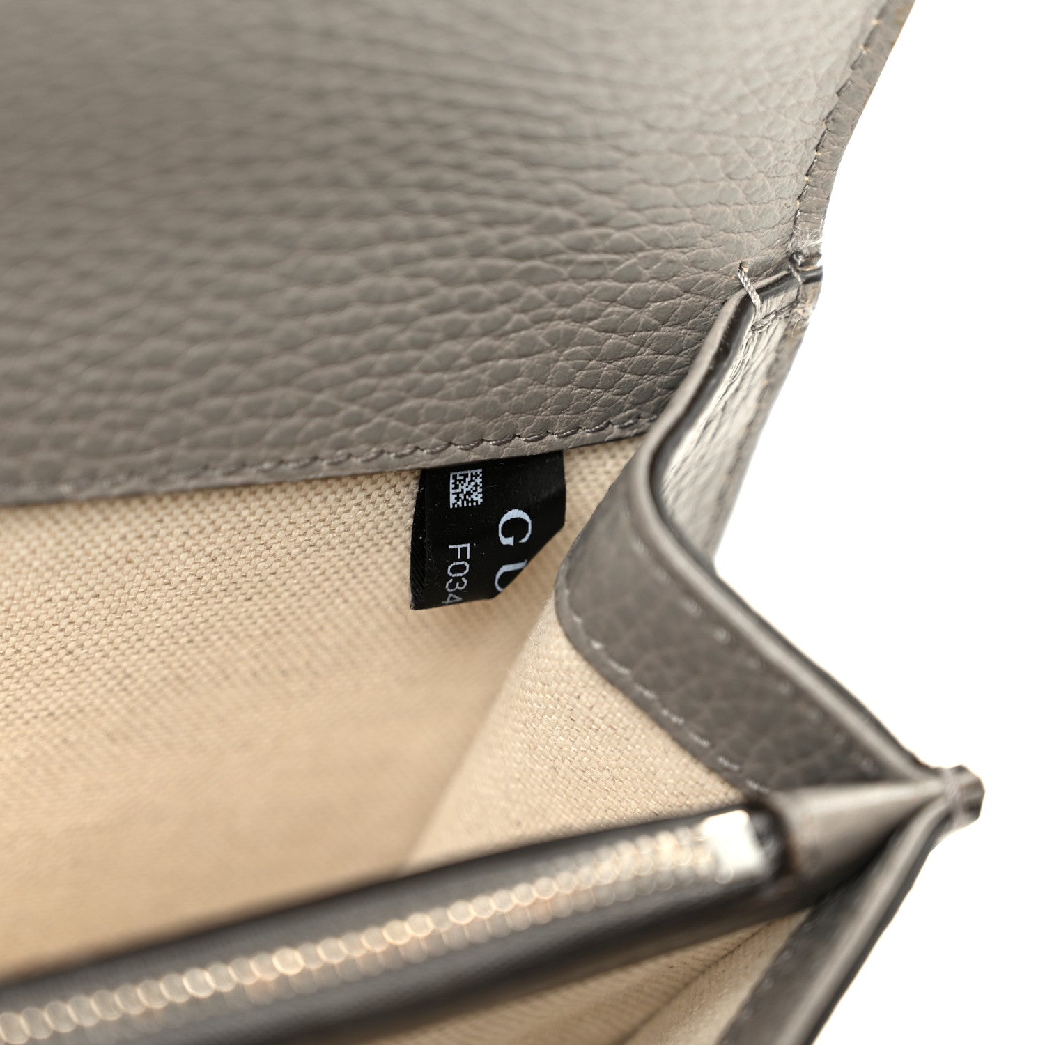 Pebbled Calfskin Small Dionysus Shoulder Bag Dusty Grey