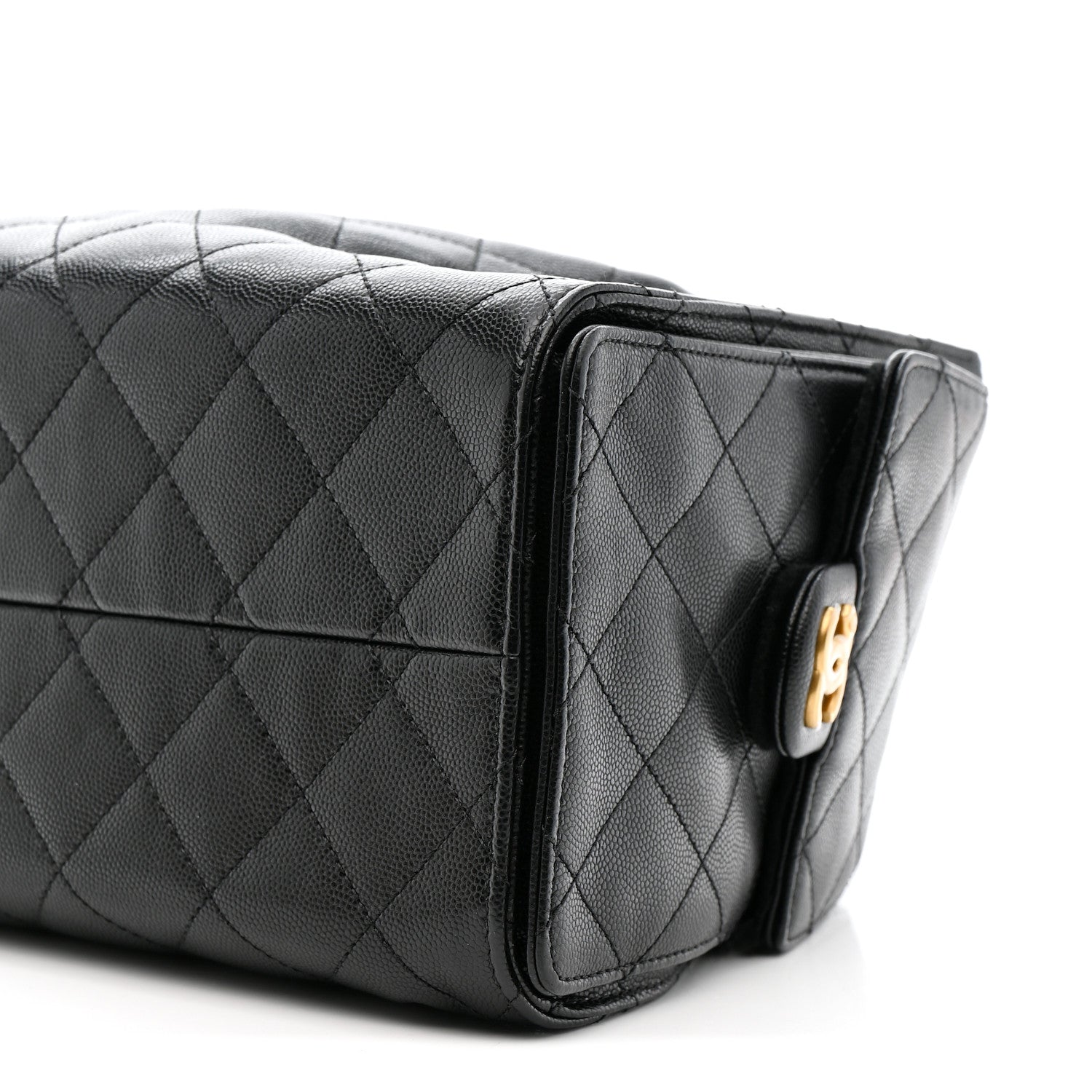 Caviar Quilted Small Chanel 25 Handbag Black
