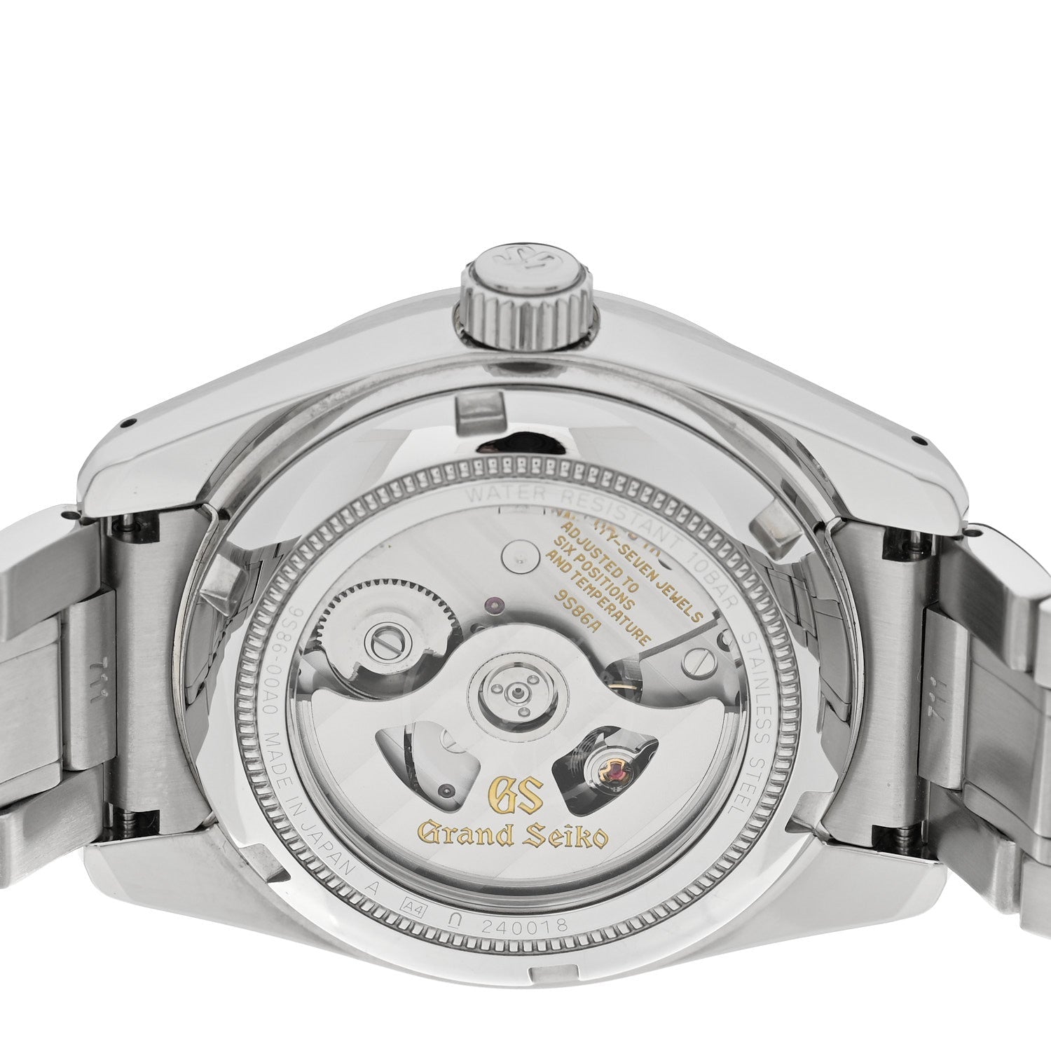 Stainless Steel 40mm Heritage Collection GMT Automatic Watch Green SBGJ259