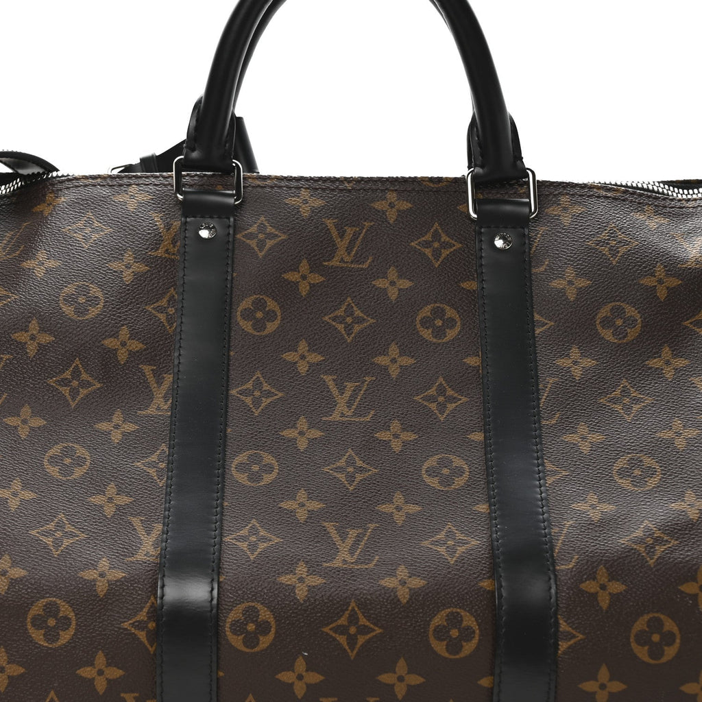 Monogram Macassar Keepall Bandouliere 55