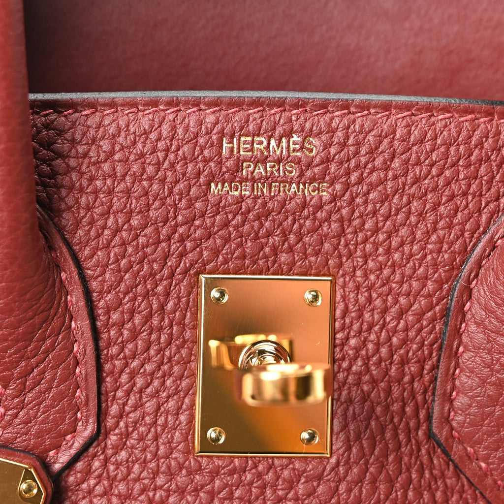 Togo Birkin 25 Rouge H