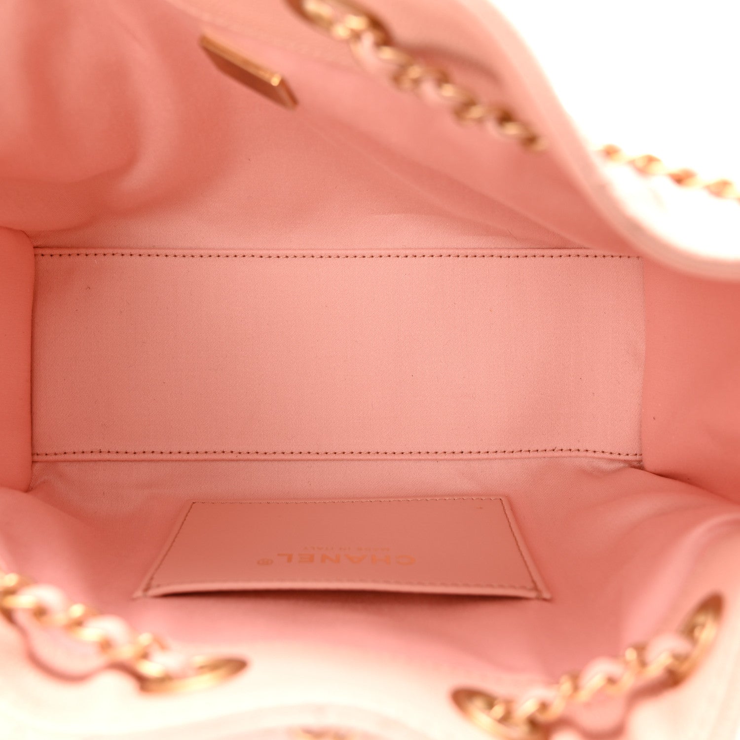 Caviar Quilted Mini Chanel 25 Handbag Light Pink