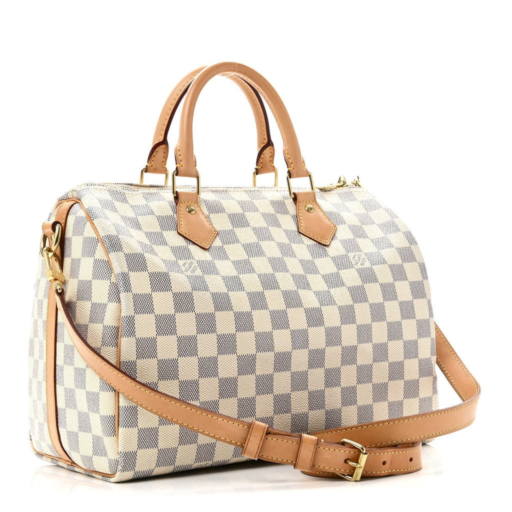 Damier Azur Speedy Bandouliere 30