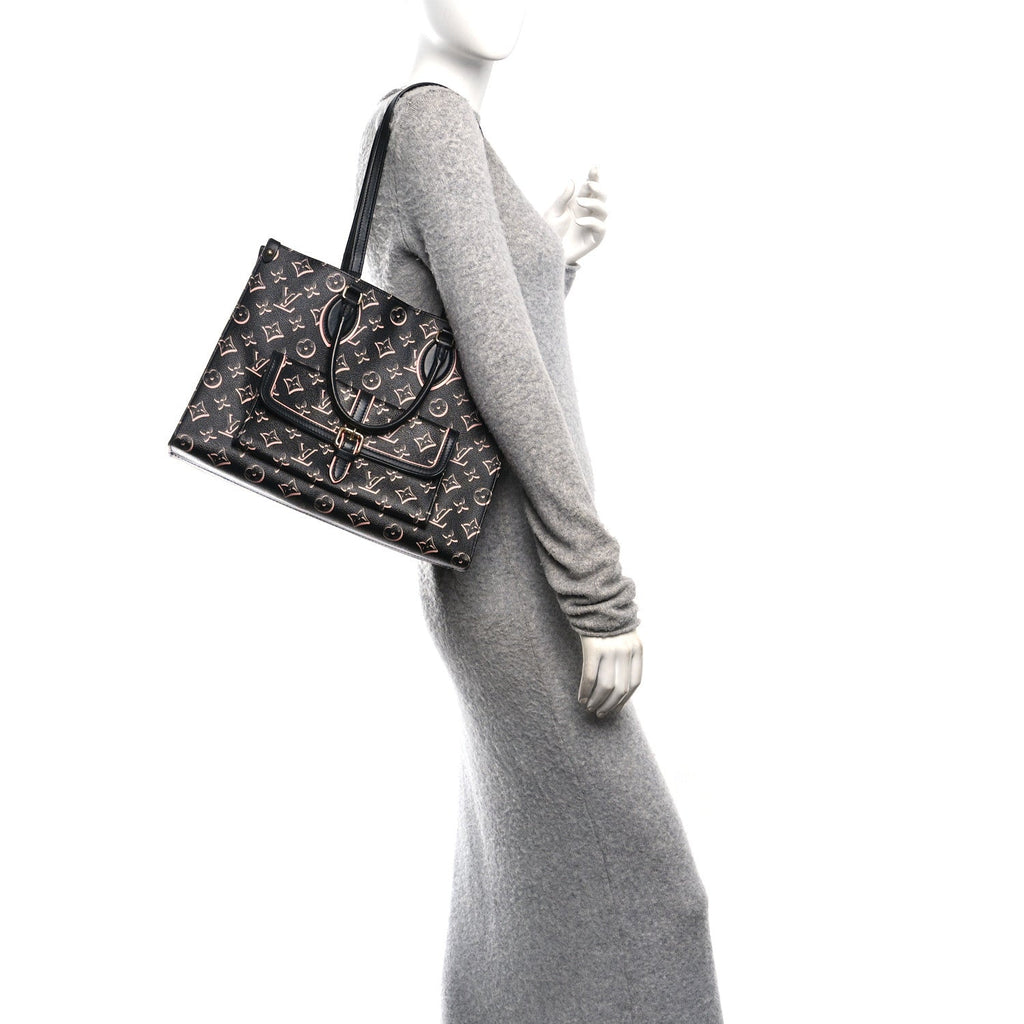 Monogram Fall for You LV Neo Onthego MM Black