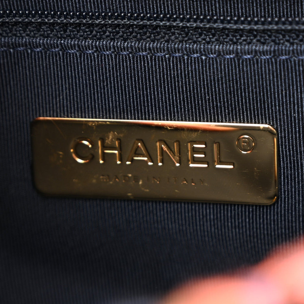 Tweed Quilted Medium Chanel 19 Flap Red Navy Multicolor