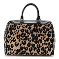 Jacquard Velvet Leopard Print Stephen Sprouse Speedy